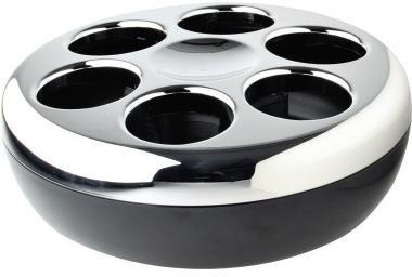 Helios Flaschenkühler Pure 0514-002 chrom/schwarz