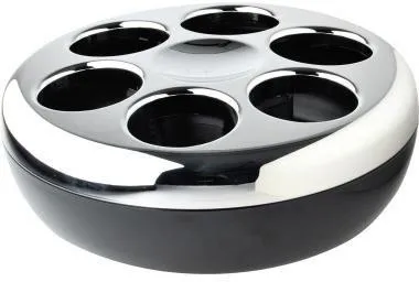 Helios Flaschenkühler Pure 0514-002 chrom/schwarz