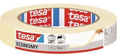 Kreppband (B x L) Naturkautschuk beige TESA