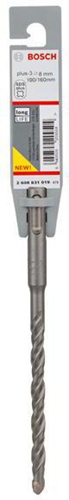 Bosch Hammerbohrer Arbeits-L.100mm D.8mm L.160mm SDS plus-3