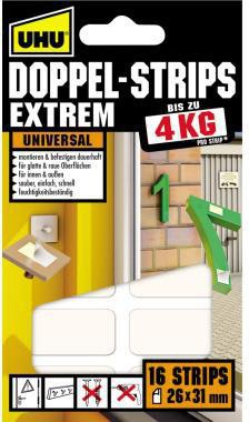 UHU Doppelstrips extrem 45450 16 St./Pack