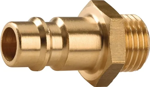 TECWERK Stecknippel MS blk Stecker DN 7,2 AG G 1/4 Zoll