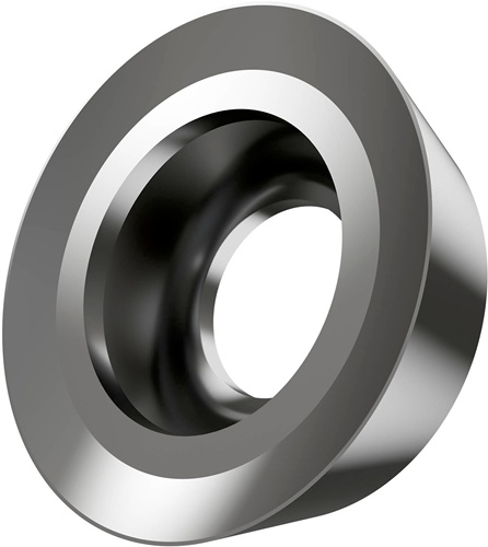 Fräswendeschneidplatte ISO RDHT 12T3MO-FA:HF7 Bohrungs-D. 3,9mm Farbe Silber