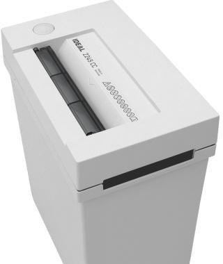 IDEAL Aktenvernichter 22454111 Streifen 4mm 11-13Bl P-2 cool grey