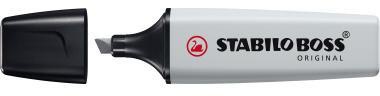 STABILO Textmarker Boss 70/194 2+5mm pastel seidengrau