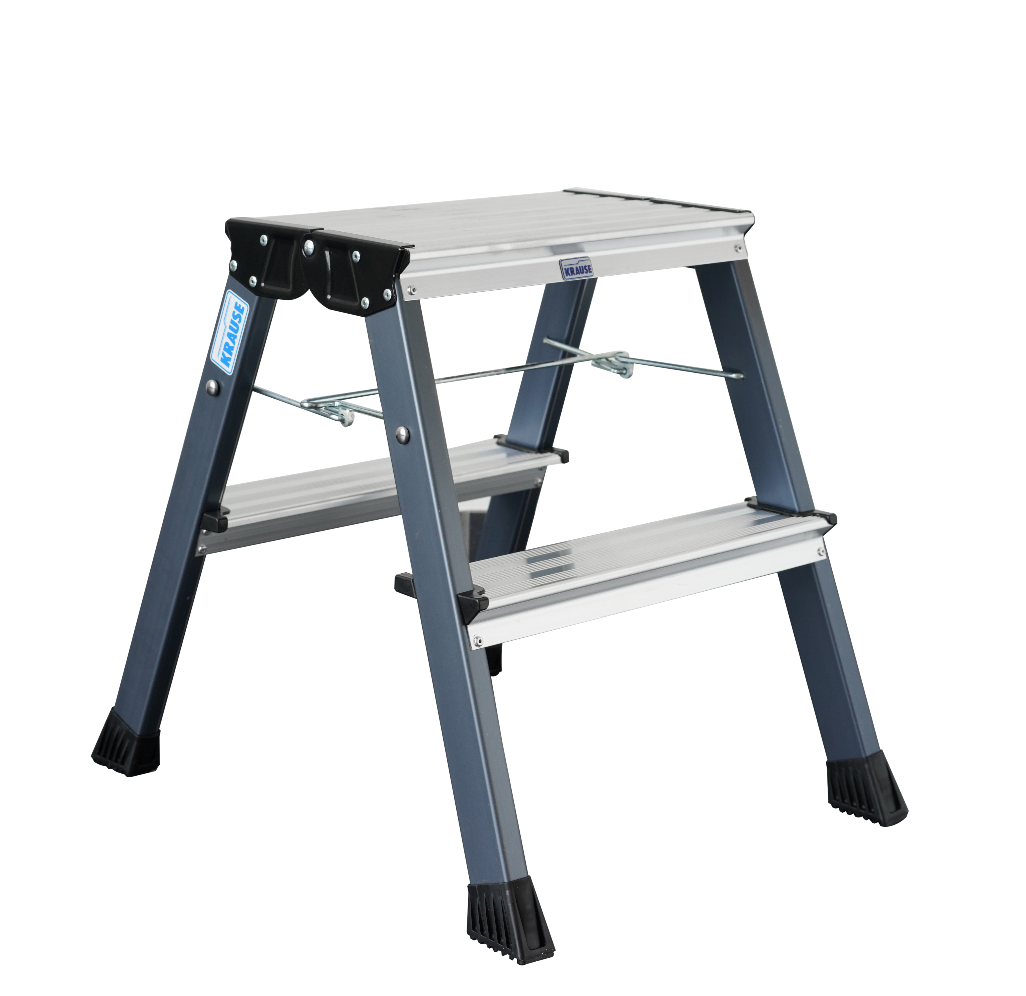 KRAUSE Treppy KlappTritt 2x2 Stufen