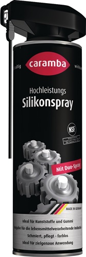 Hochleistungssilikonspray farblos NSF H2 500 ml CARAMBA