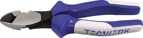 TECWERK Kraftseitenschneider L.180mm pol.Mehrkomp.-Hüllen 