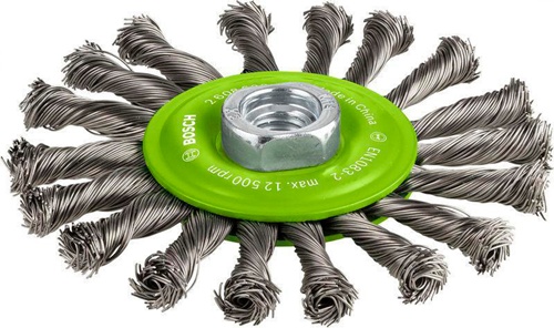 Bosch Scheibenbürste PRO Stainless Steel heavy D.115mm Draht-St.0,5mm Edelstahl