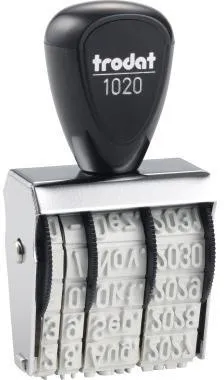 trodat Datumstempel Classic 54223 5x32mm silber