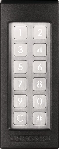 Zugangs-Tastatur Slimstone-2- Codetastatur Schutzklasse IP65 Aufputz LOCINOX