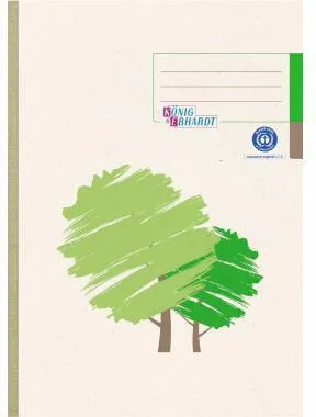 König & Ebhardt Kladde 861419201 DIN A4 liniert 96Blatt weiß