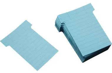 Ultradex T-Karte 542156 60x85mm blau 100 St./Pack.