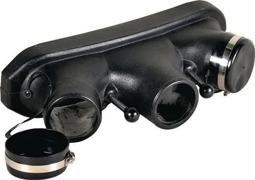 Luftverteilerkopf RTV 35 3 Abgänge D.100mm Zubehör Ventilator RTV 35 REMKO
