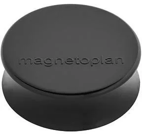 magnetoplan Magnet Ergo Large 1665012 34mm schwarz 10 St./Pack.