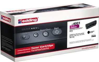 edding Toner 18-4001 wie Canon FX10 schwarz
