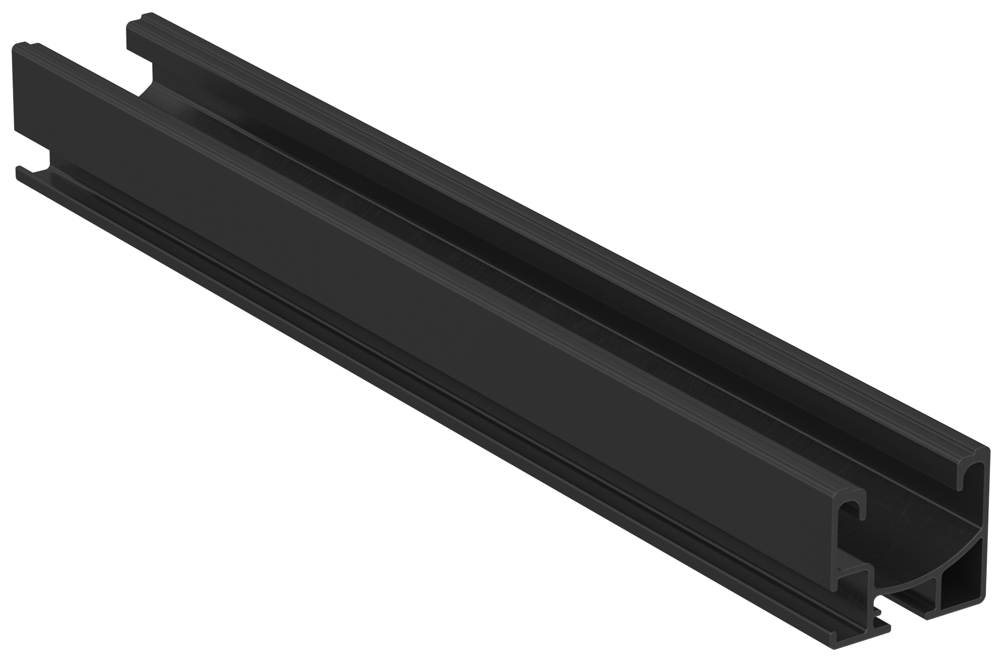 fischer Profil SolarFish H33 3,65 m AL schwarz, Aluminium