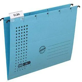 ELBA Hängemappe chic ULTIMATE 100560144 DIN A4 bl 5 St./Pack.