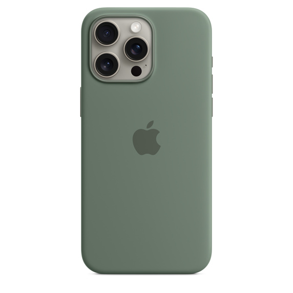 Apple Silikon Case mit MagSafe für iPhone 15 Pro Max