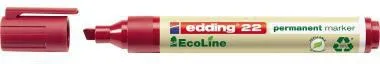 edding Permanentmarker 22 EcoLine 4-22002 1-5mm Keilspitze rot
