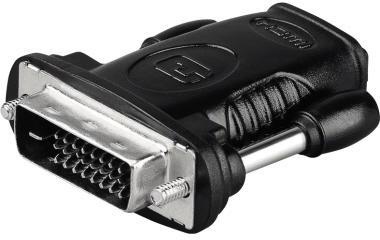 Goobay Adapter HDMI/DVI-D 68482 HDMI Buchse auf DVI-D Stecker