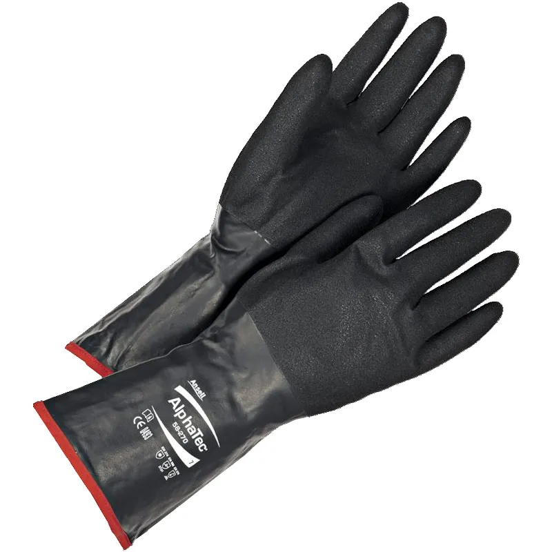 ANSELL Chemikalienschutzhandschuh ALPHATEC grün/grau (58-270)