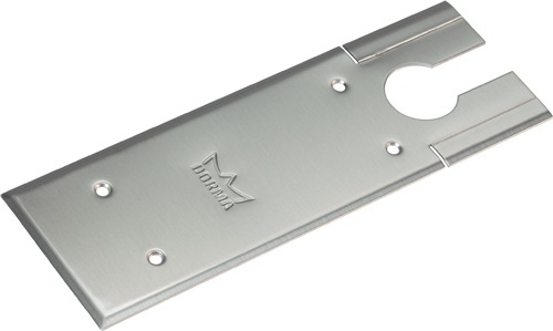 Deckplatte BTS 75 V VA feinmatt DORMAKABA