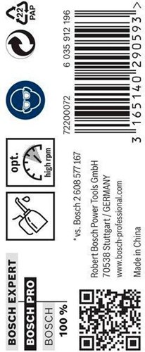 Bosch Metallbohrer PRO Metal Arbeits-L.43mm D.4mm L.75mm 10St.