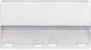 ELBA Vollsichtreiter 100552031 3zeilig 50x75mm tr 50 St./Pack.