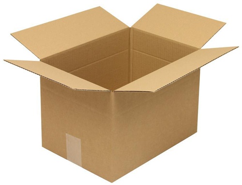 Faltkarton 1-wellig Höhenrillung Maße 325x235x225mm C4 Qualität 1.20 B braun