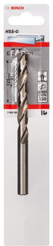 Bosch Metallbohrer HSS-G DIN338 Arbeits-L.81mm D.9,5mm L.125mm