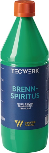 TECWERK Brennspiritus 1l Flasche 