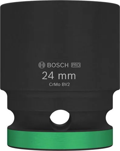 Bosch Steckschlüsseleinsatz PRO Impact 1/2Zoll SW24 M16 Standard Außen-D.30/35,4mm