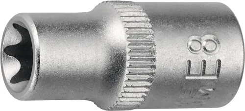 TECWERK Steckschlüsseleinsatz 1/4 Zoll E E4 L.25mm