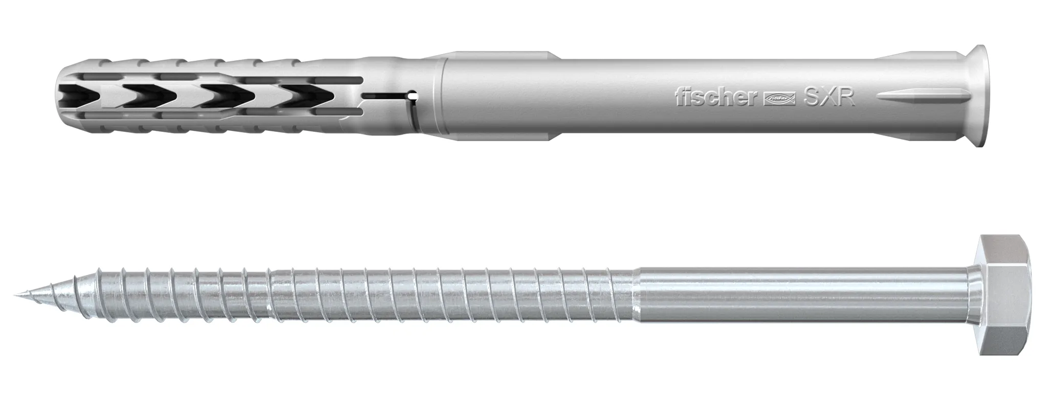 fischer Langschaftdübel SXR 10 x 120 SS Sechskantschraube