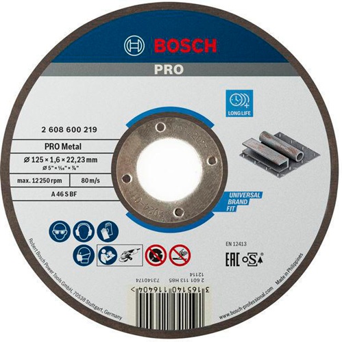 Bosch Trennscheibe gerade Dicke 1,6mm 