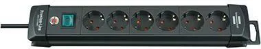 brennenstuhl Steckdosenleiste Premium-Line 1951160100 6fach sw
