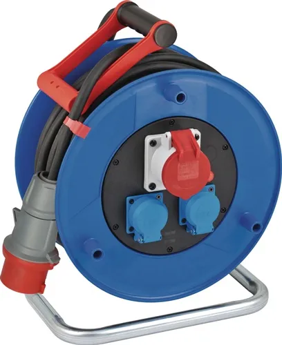 Drehstromkabeltrommel Garant 20m Gummi-Neopren 5x2,5mm² 320mm 3