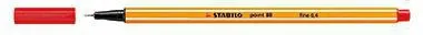 STABILO Fineliner point 88 88/40 0,4mm rot