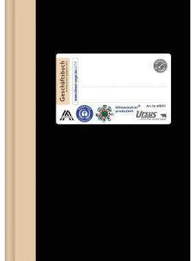 Ursus Staufen Geschäftsbuch 608391 A6 96Blatt 80g kariert