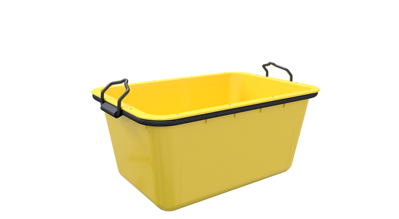 Schake Mörtelwanne 200 ltr. - Farbe gelb