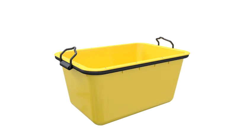 Schake Mörtelwanne 200 ltr. - Farbe gelb