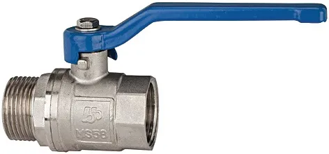 Messingkugelhahn VALVE LINE 47,80mm G 1 1/2 Zoll innen/außen DN 40mm RIEGLER