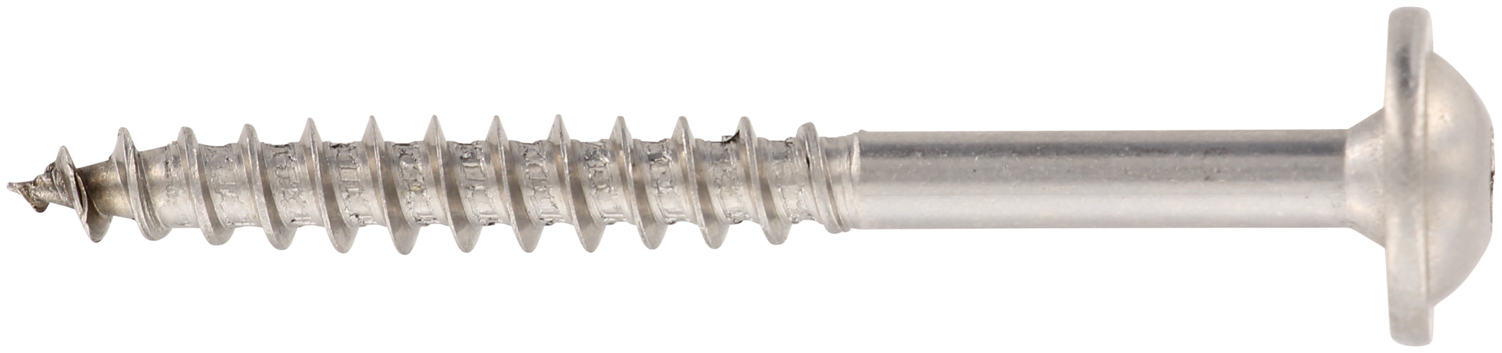 Holzbauschraube HBS WTP 8,0 x 100, Teilgewinde, Tellerkopf, TX-Antrieb, Edelstahl A2