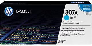 HP Toner CE741A 307A 7.300Seiten cyan