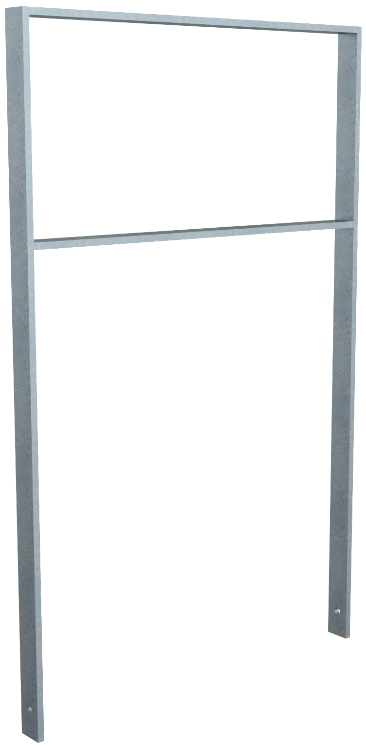 Ahnlehnbügel aus Flachstahl 50 x 12 mm