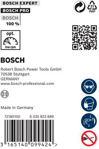 Bosch Schalungsbohrer PRO Metal D.26mm L.600mm Schaft-D.11mm HSS blank f.13mm-Futter