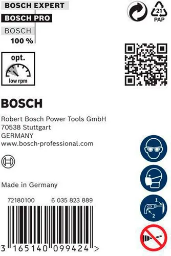 Bosch Schalungsbohrer PRO Metal D.26mm L.600mm Schaft-D.11mm HSS blank f.13mm-Futter
