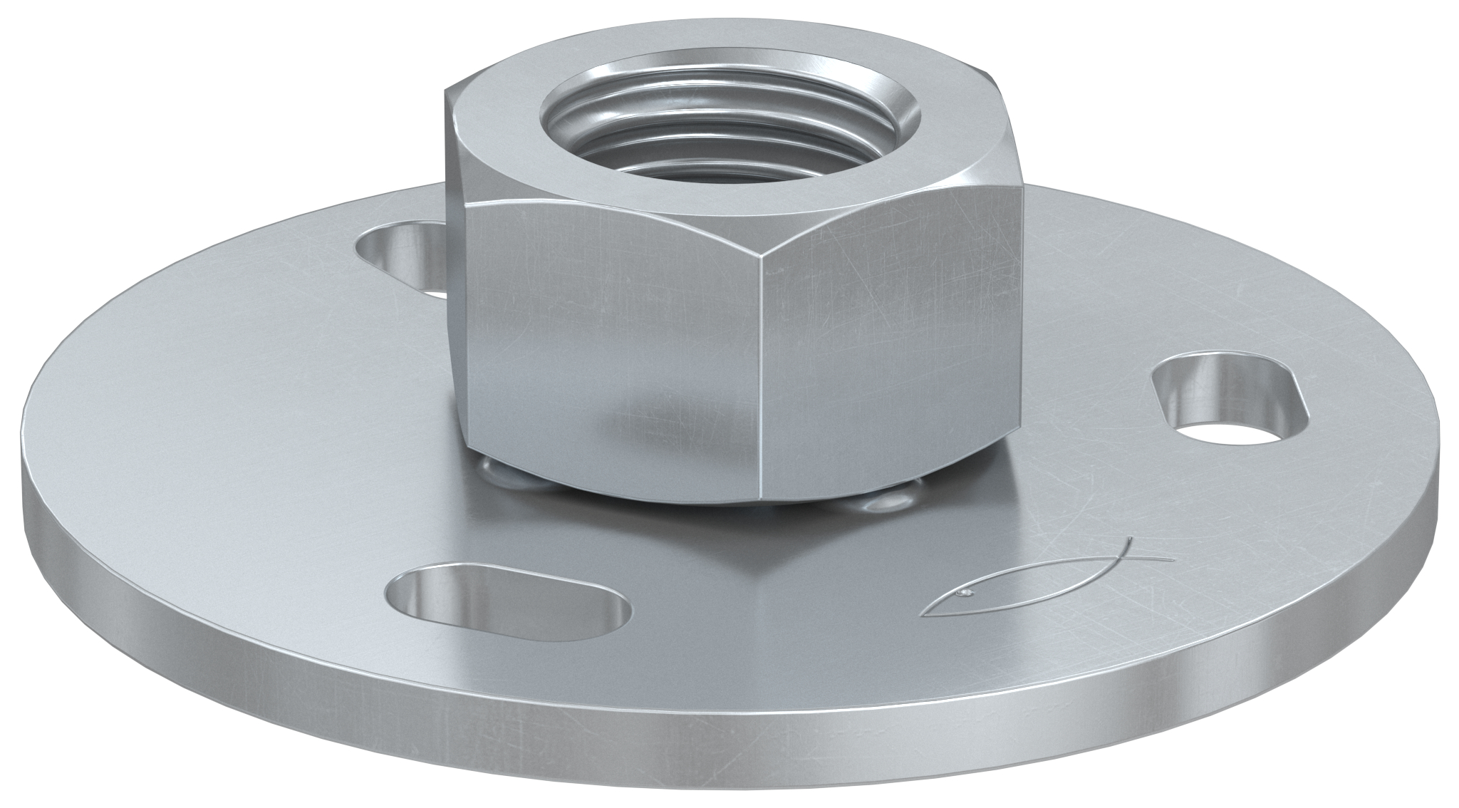 fischer Grundplatte GPR 1/2"