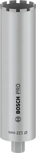 Bosch Diamantbohrkrone PRO Arbeits-L.450mm D.122mm 10Segmente